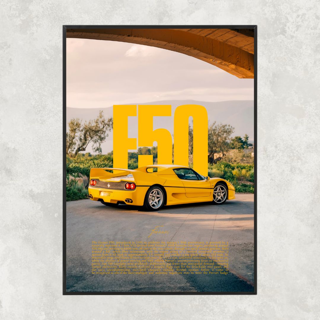 Ferrari F50 Rear - Gallery
