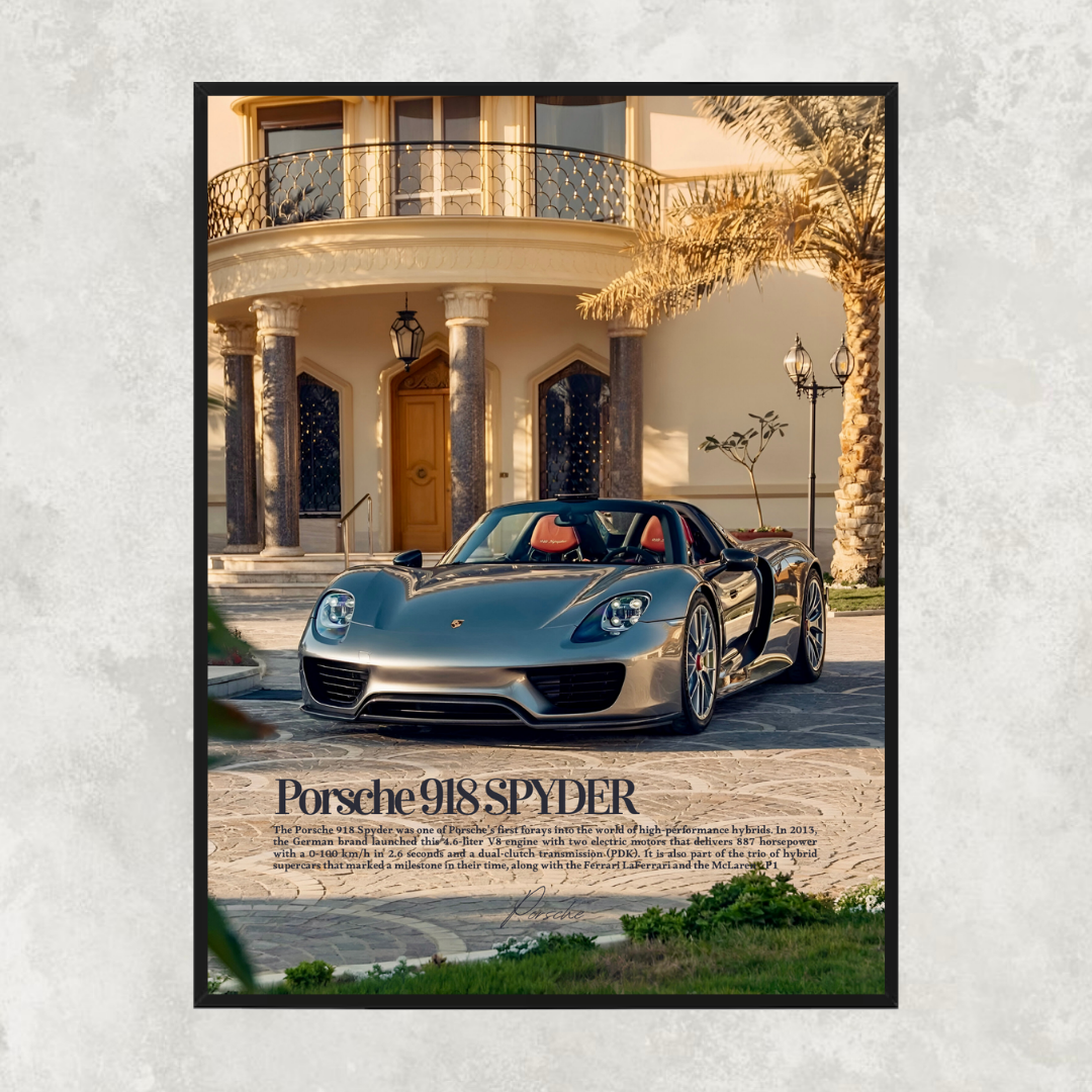 Porsche 918 Spyder - Old money