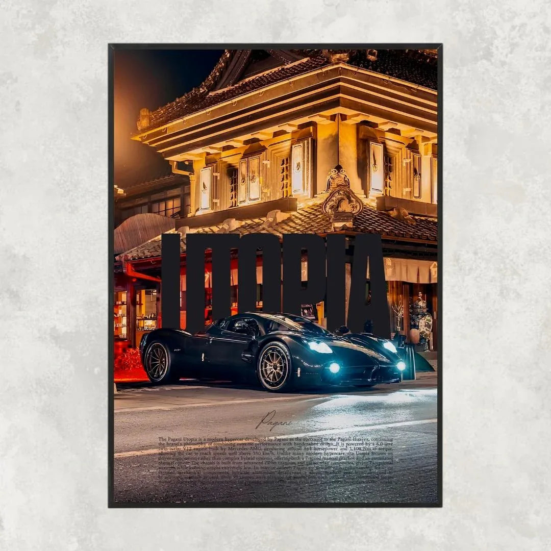 Pagani Utopia Black - Old money