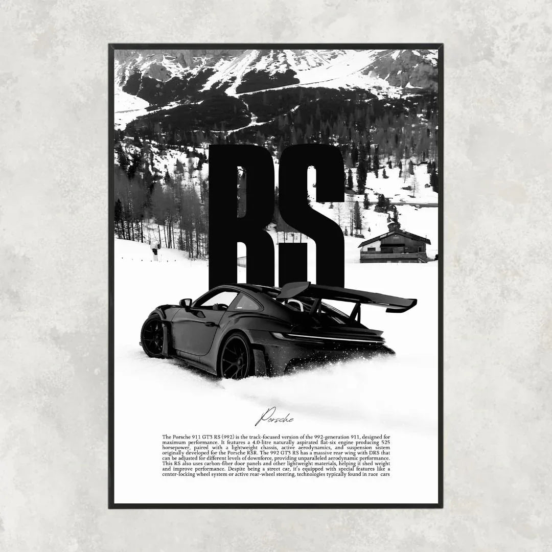 Porsche 911 GT3 RS 992 Snow - Old money