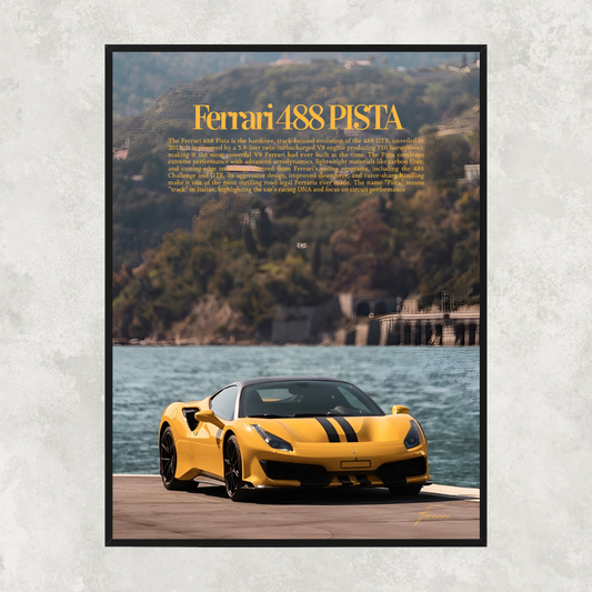 Ferrari 488 Pista - Old Money