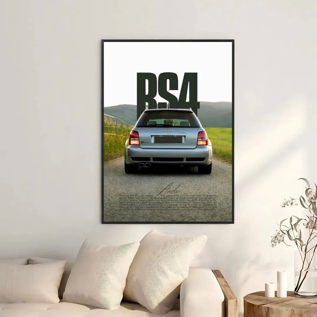 Audi RS4 Grey - Old money