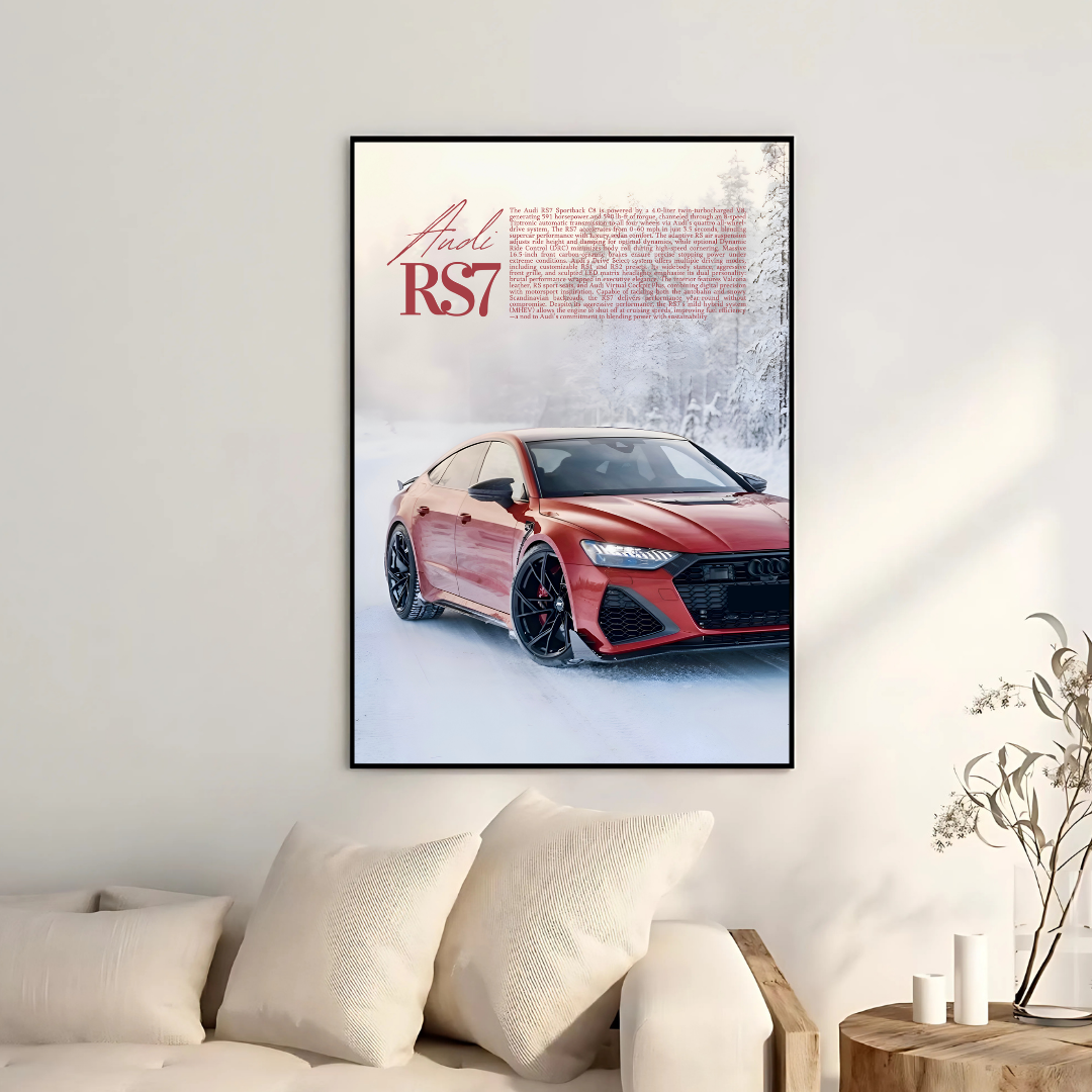 Audi RS7 C8 Red - Old Money