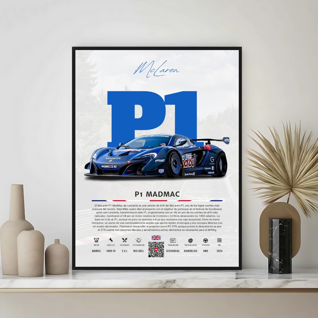 McLaren P1 MADMAC - Descriptive