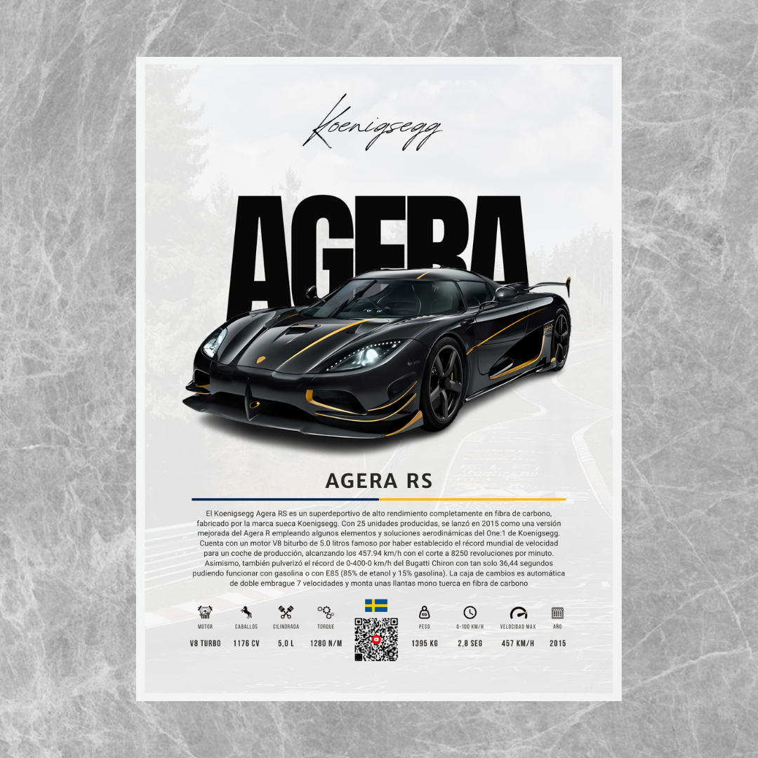 Koenigsegg Agera RS - Descriptive