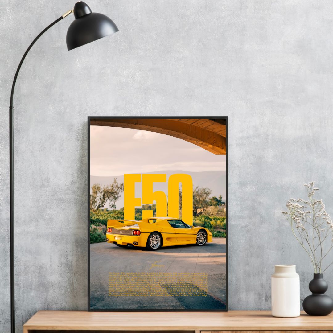 Ferrari F50 Arrière - Galerie