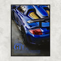 Porsche Carrera GT Blue - Old money
