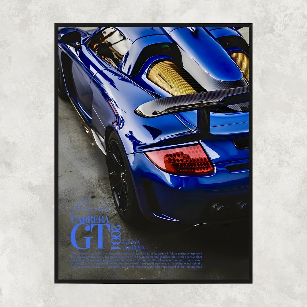 Porsche Carrera GT Blue - Old money