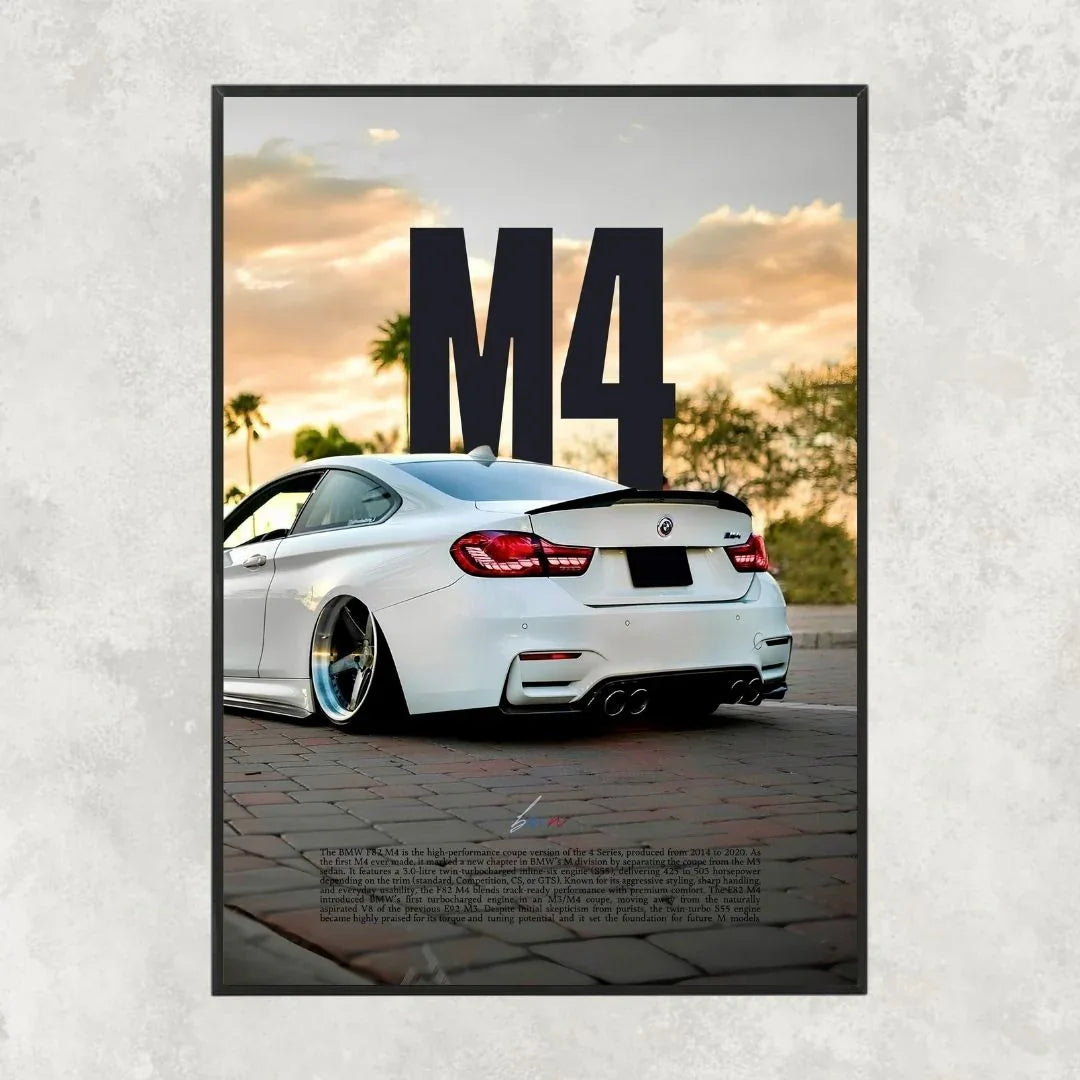 BMW M4 F82 White - Old money