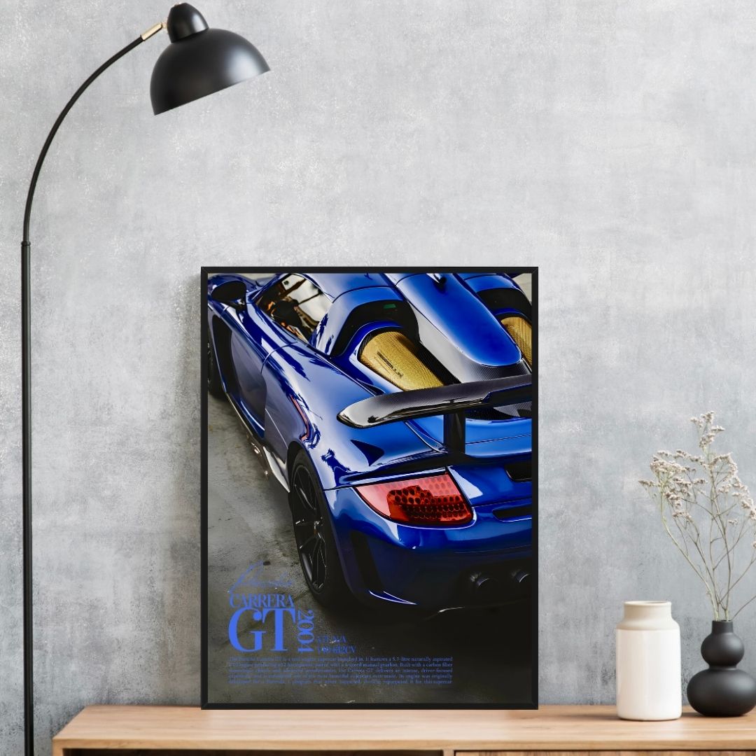 Porsche Carrera GT Blue - Old money