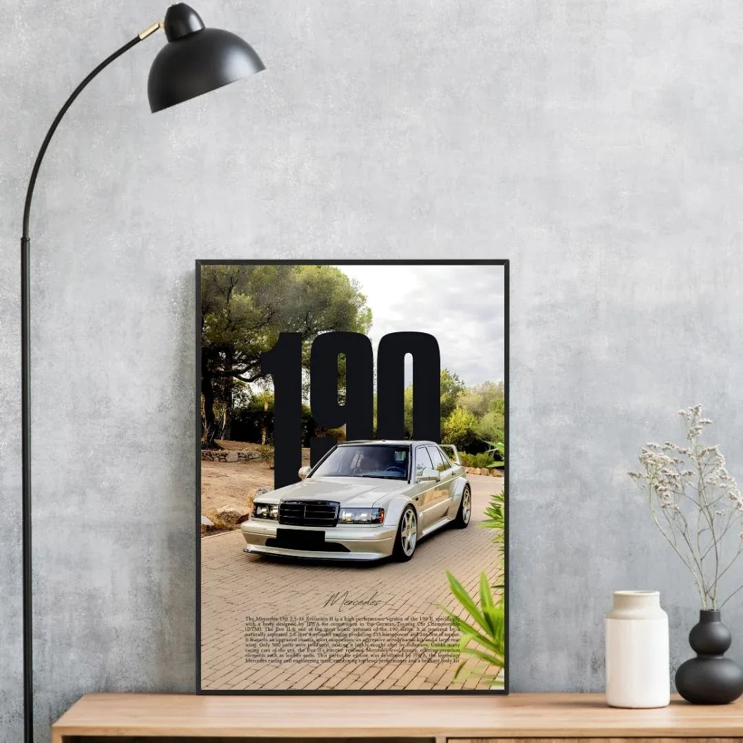 Mercedes 190 Evo II Front - Galerie