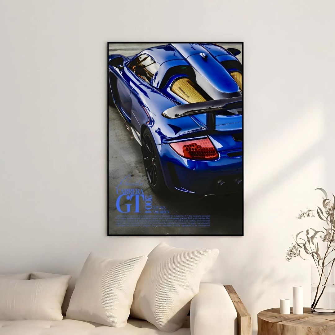 Porsche Carrera GT Blue - Old money