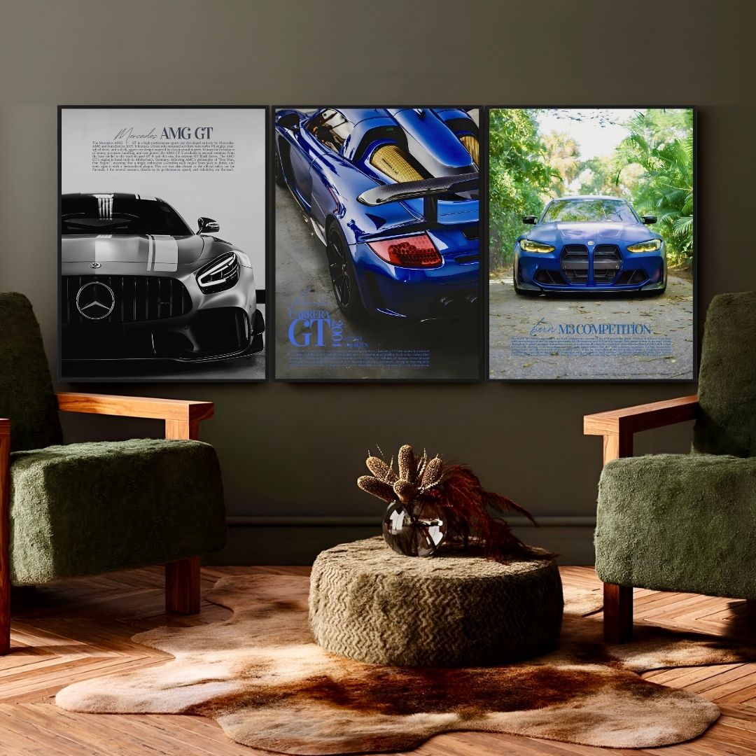 Porsche Carrera GT Blue - Old money