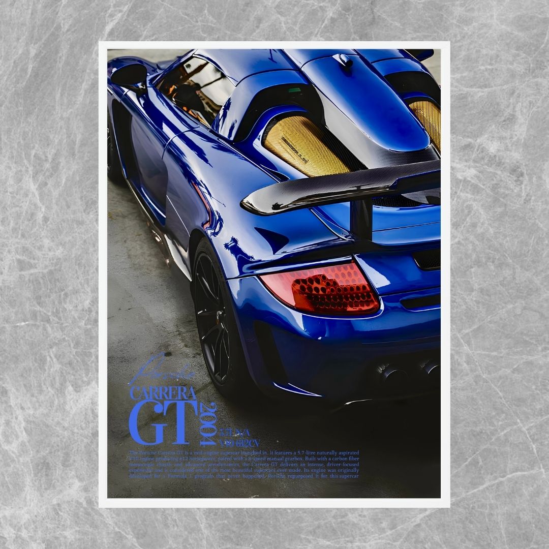 Porsche Carrera GT Blue - Old money