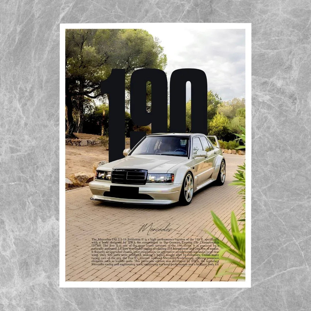 Mercedes 190 Evo II Front - Galerie