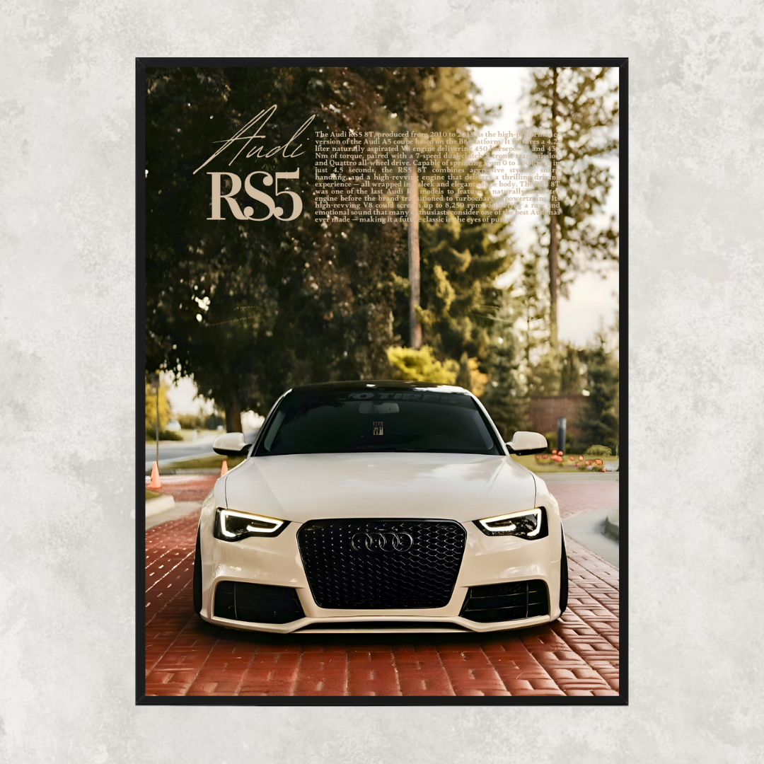 Audi RS5 8T White - Old Money