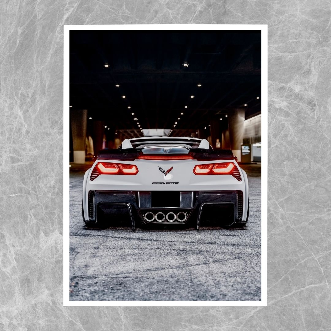 Chevrolet Corvette C7 White - Gallery
