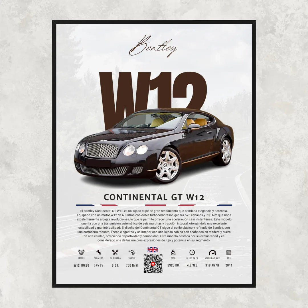 Bentley Continental GT - Descriptive