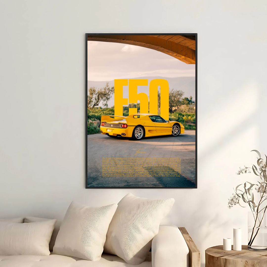 Ferrari F50 Arrière - Galerie