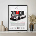 Pagani Zonda Cinque Roadster - Descriptive