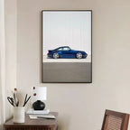 Porsche 911 993 Turbo Blue - Gallery