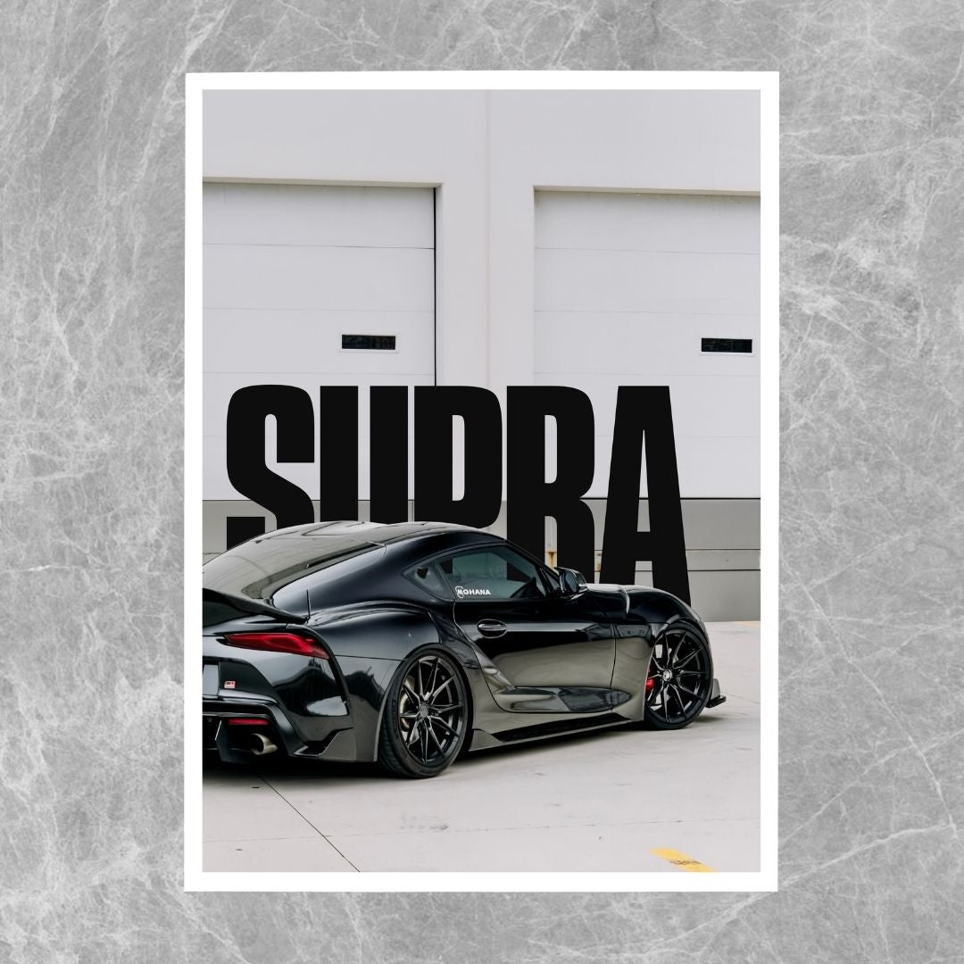 Toyota Supra MK5 Black - Gallery