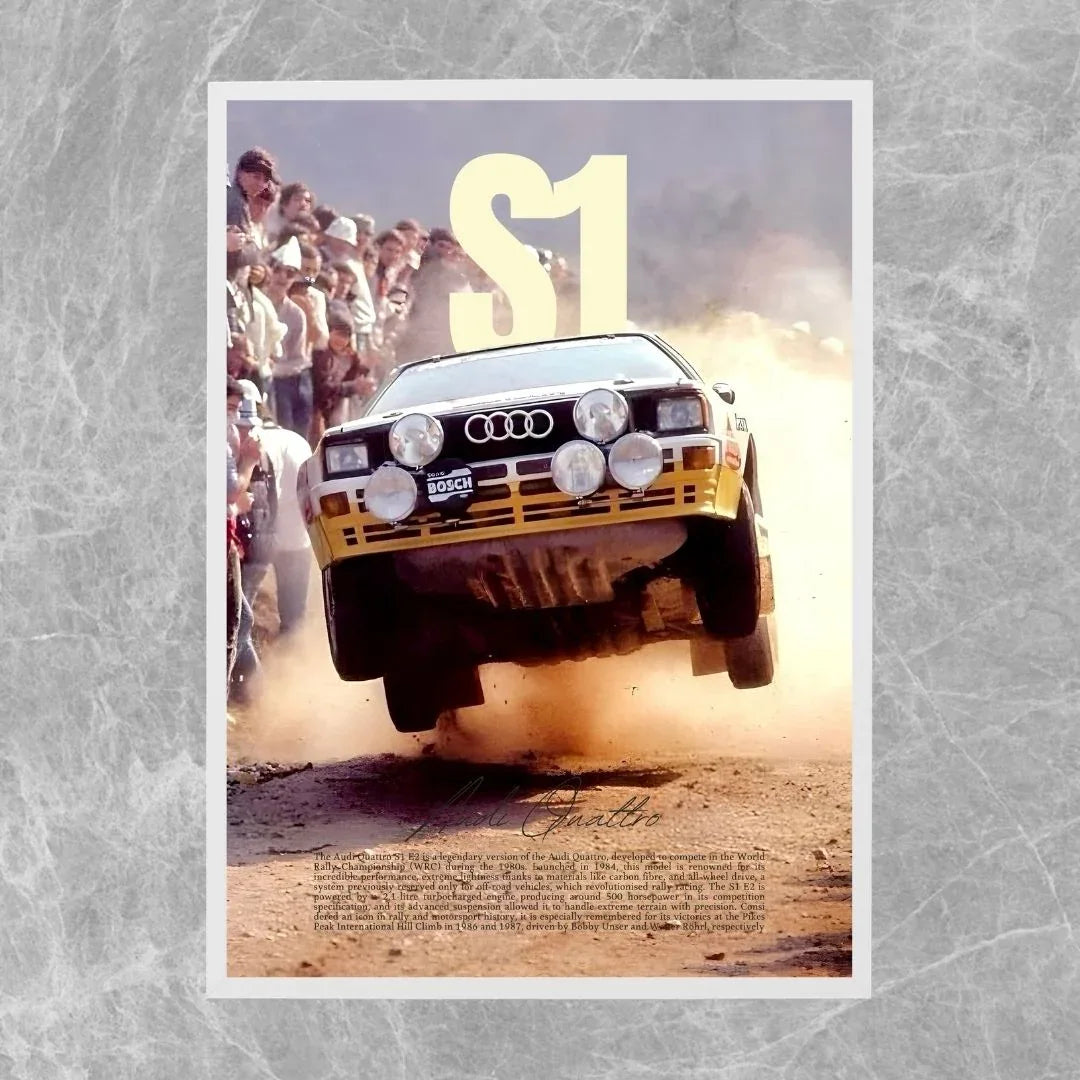 Audi Quattro S1 E2 Flying - Old money