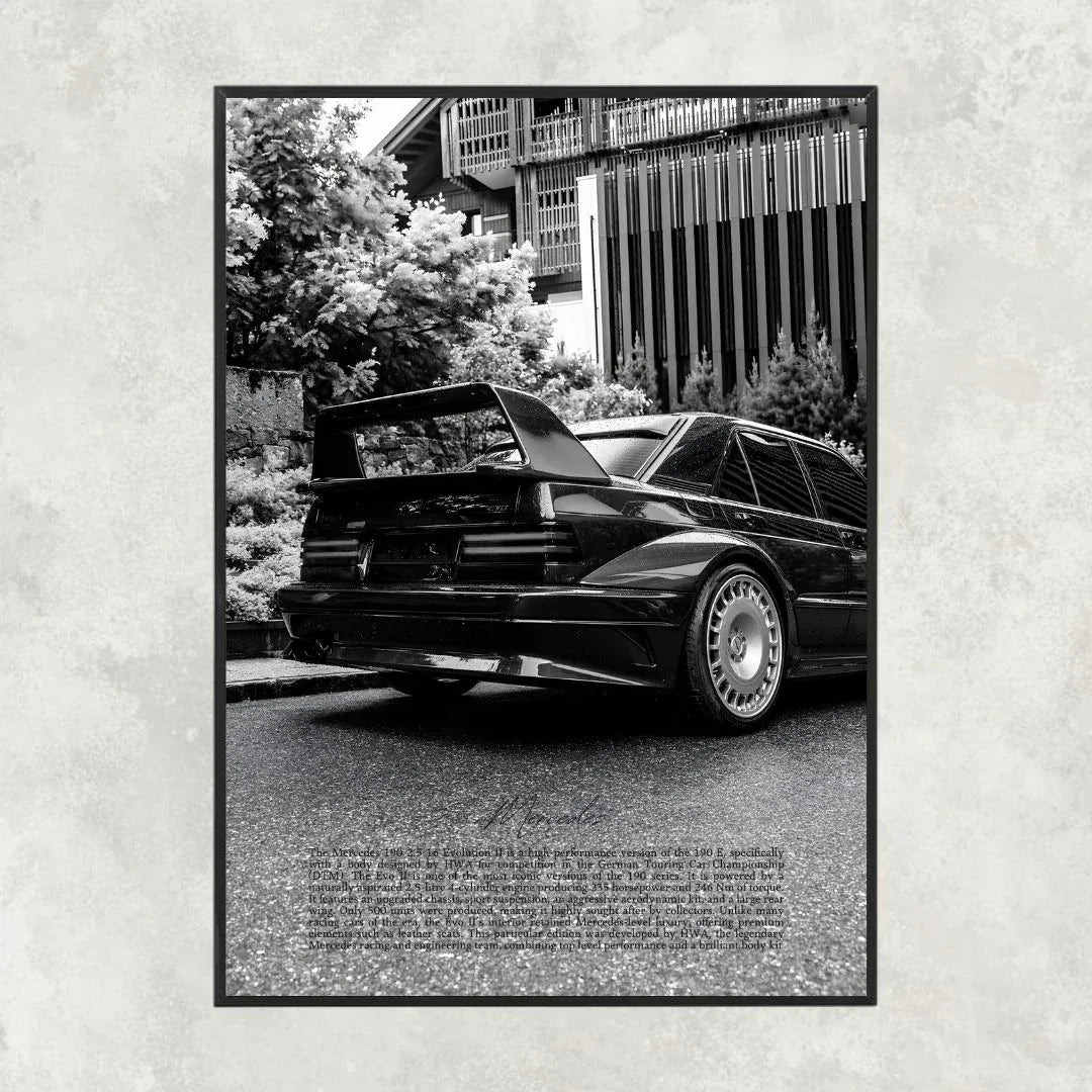 Mercedes 190 Evo II Rear - Old money