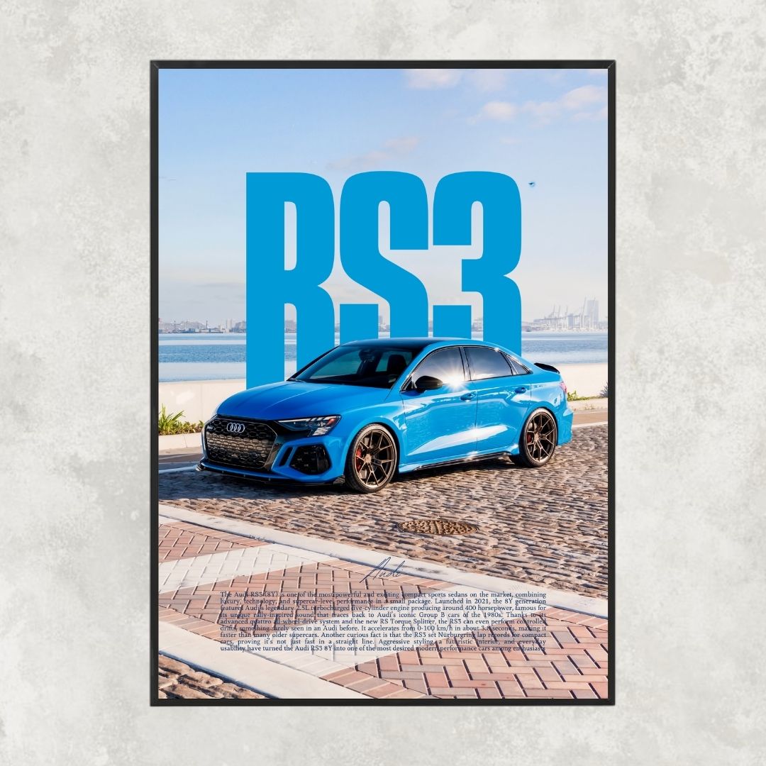 Audi RS3 8Y Blue - Gallery