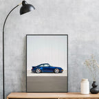 Porsche 911 993 Turbo Blue - Gallery