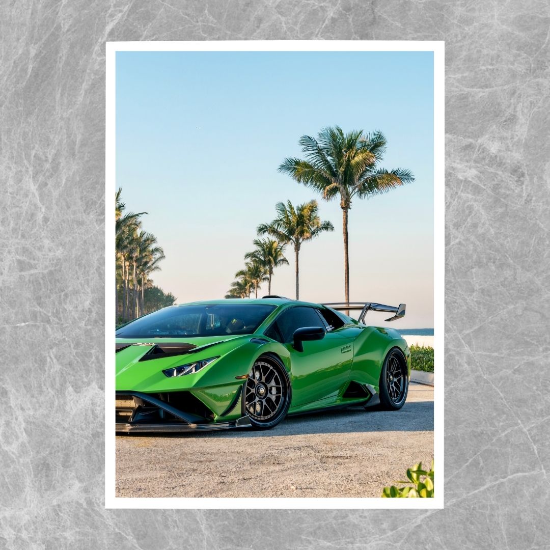 Lamborghini Huracán STO Grün - Galerie