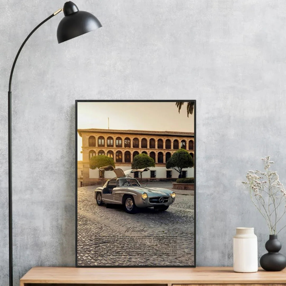 Mercedes 300 SL Grau - Galerie