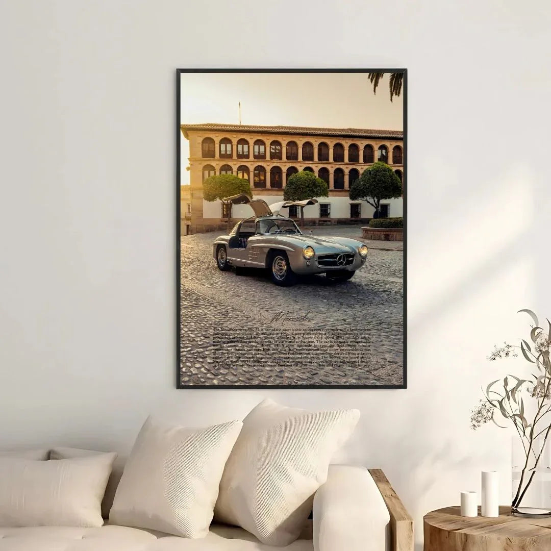 Mercedes 300 SL Grau - Galerie