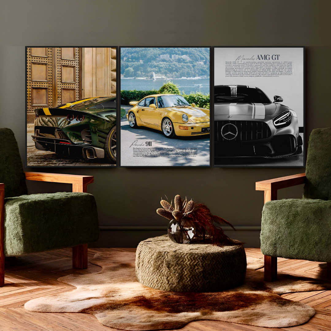 Porsche 911 Yellow - Old money