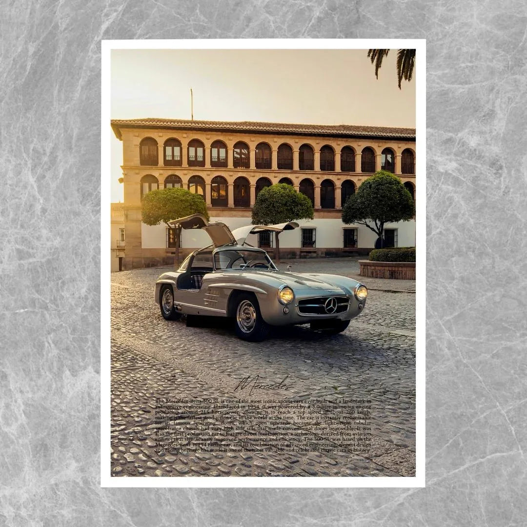 Mercedes 300 SL Grau - Galerie