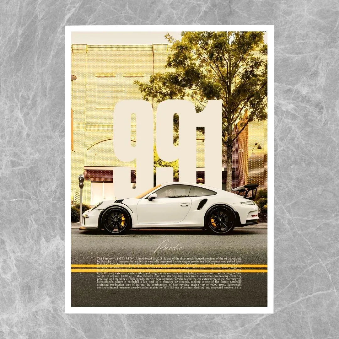 Porsche 911 GT3 RS 991 White - Gallery