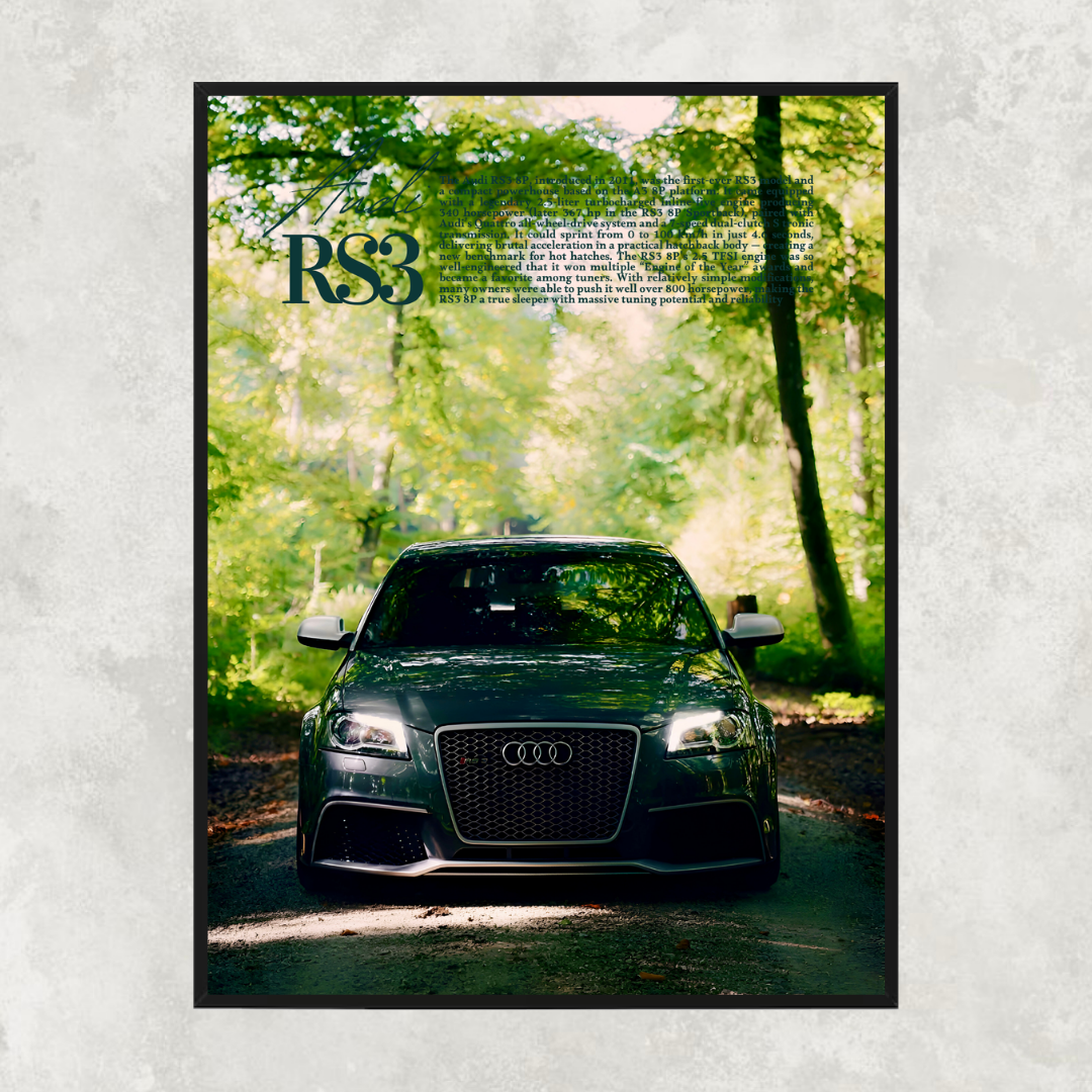 Audi RS3 8P Green - Old Money