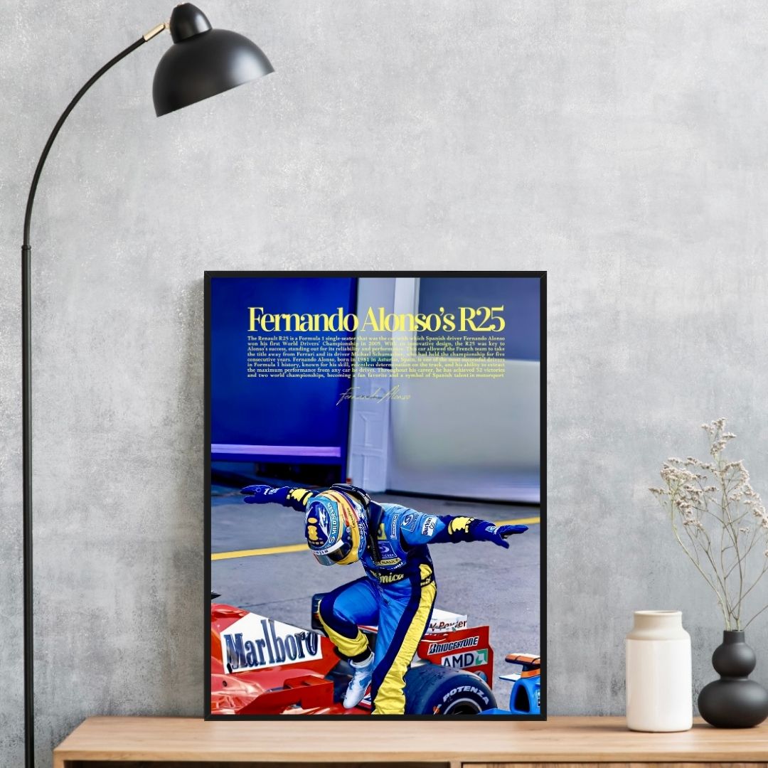 Fernando Alonso Renault R25 F1 - Old money