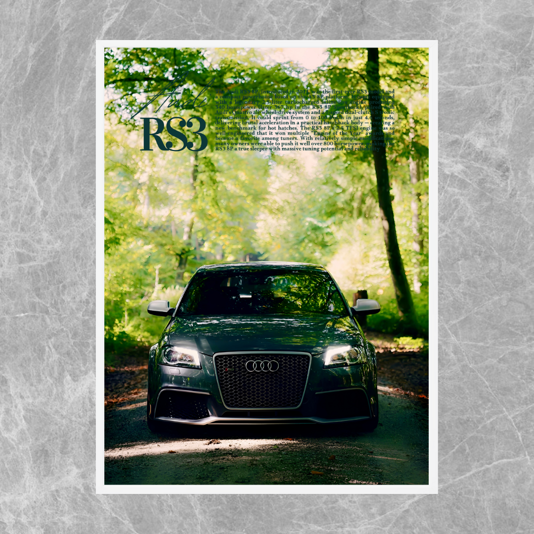 Audi RS3 8P Green - Old money