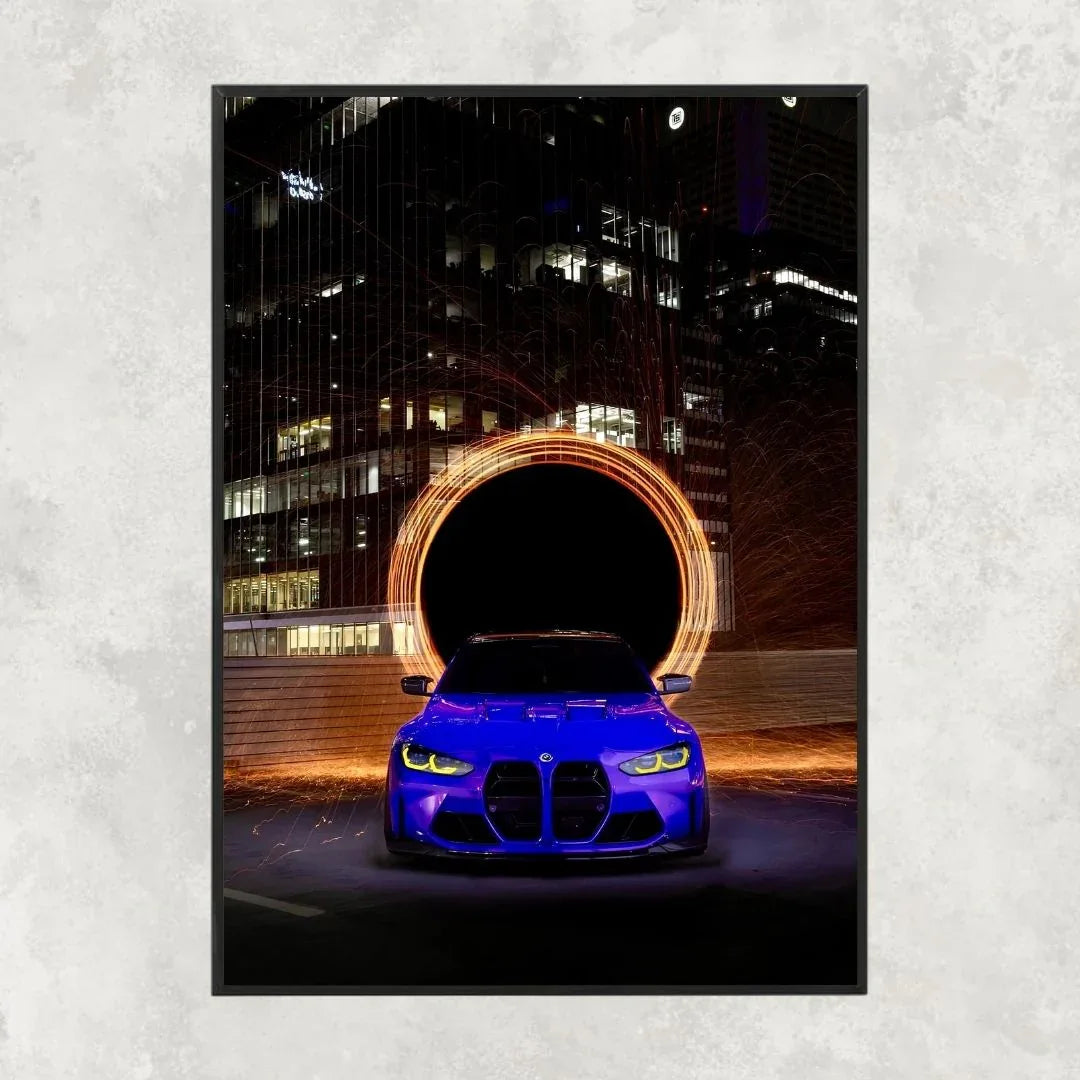 BMW M3 Competition Purple - Old money