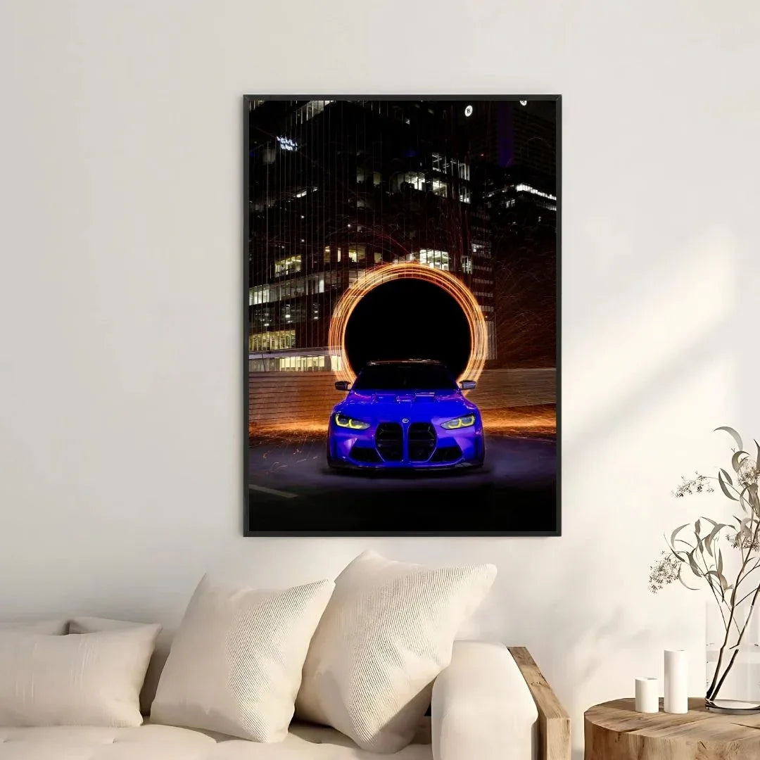 BMW M3 Competition Purple - Old money