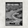 Ayrton Senna's McLaren F1 Spa Black & White - Gallery
