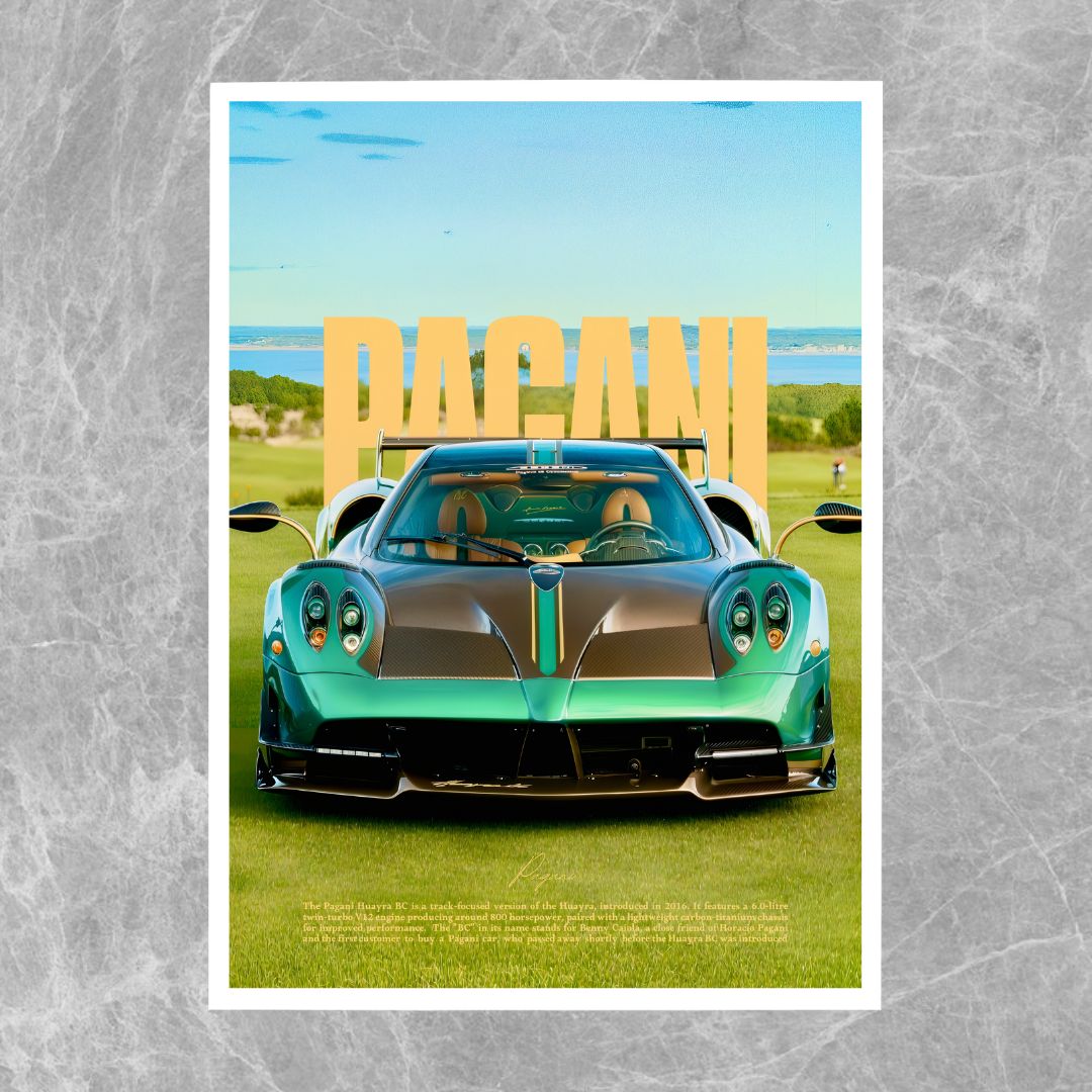 Pagani Huayra BC Grün - Galerie