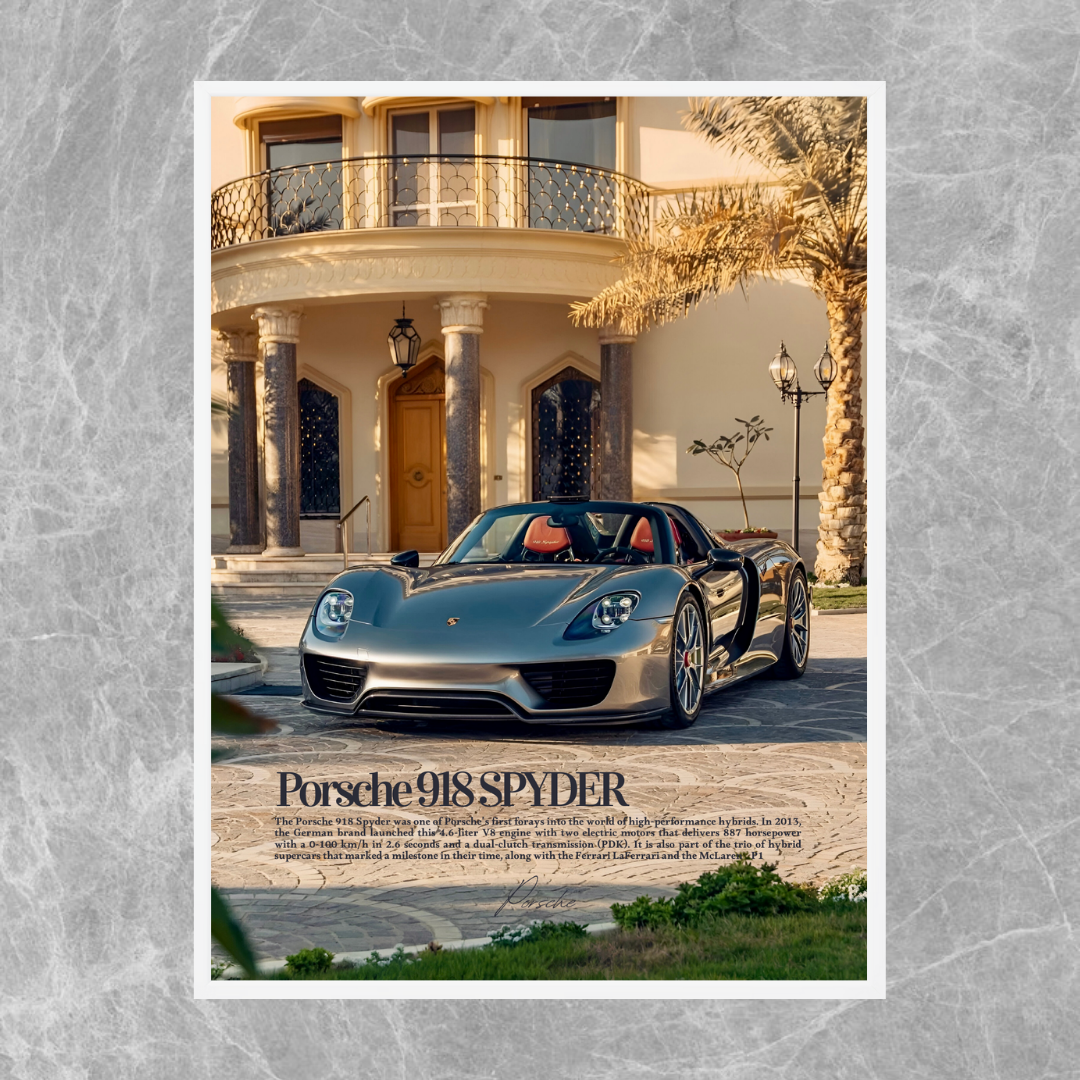 Porsche 918 Spyder - Old money