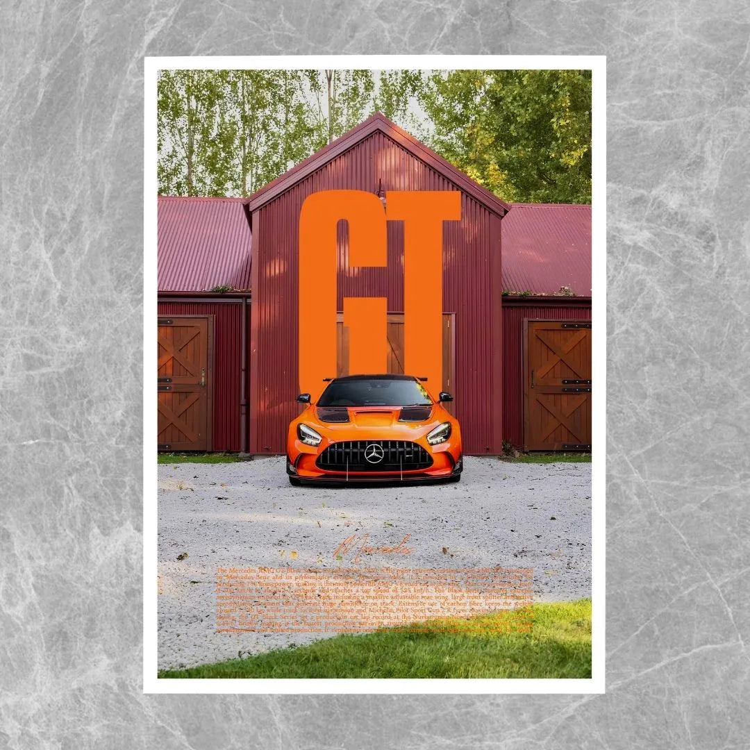 Mercedes AMG GT Black Series Orange - Galerie