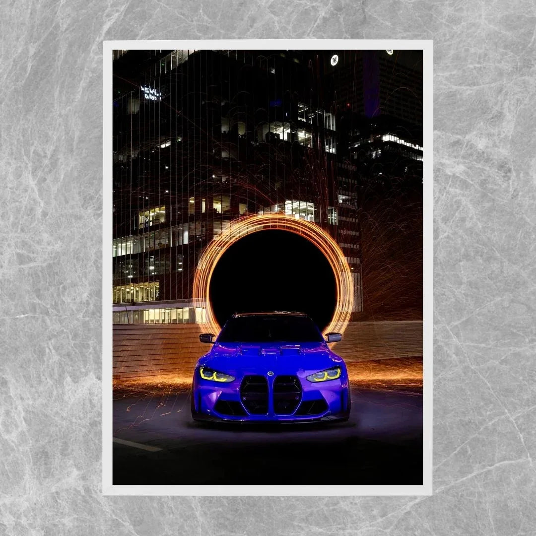 BMW M3 Competition Purple - Old money