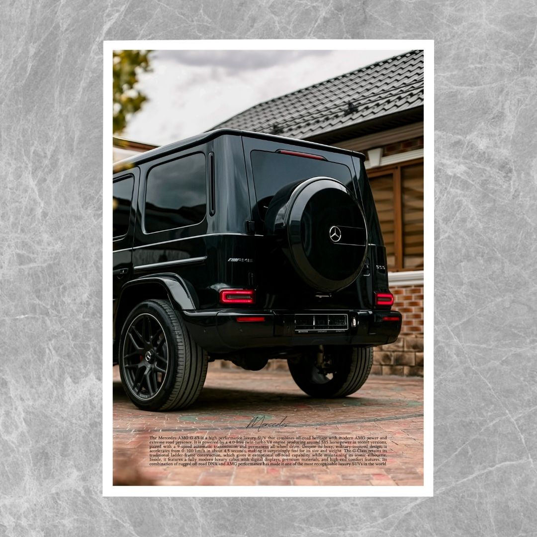 Mercedes AMG G63 Rear - Gallery