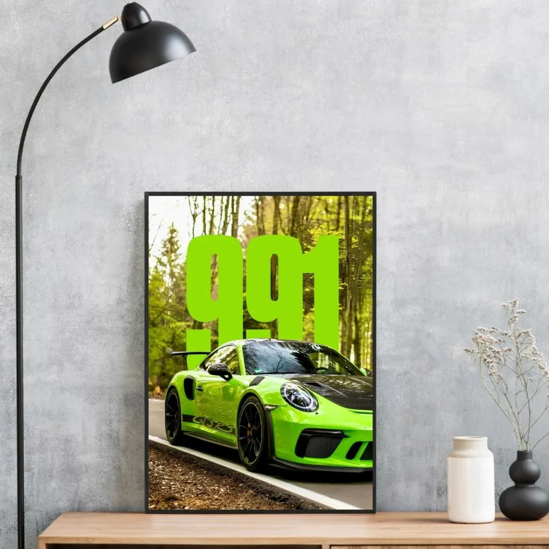 Porsche 911 GT3 RS 991 Green - Gallery
