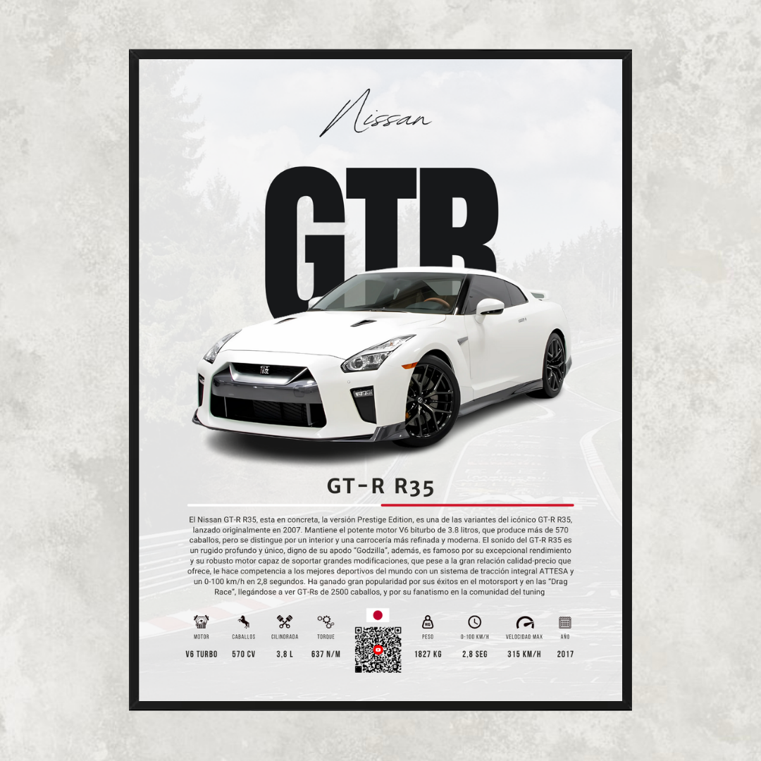 Nissan GTR R35 - Descriptive