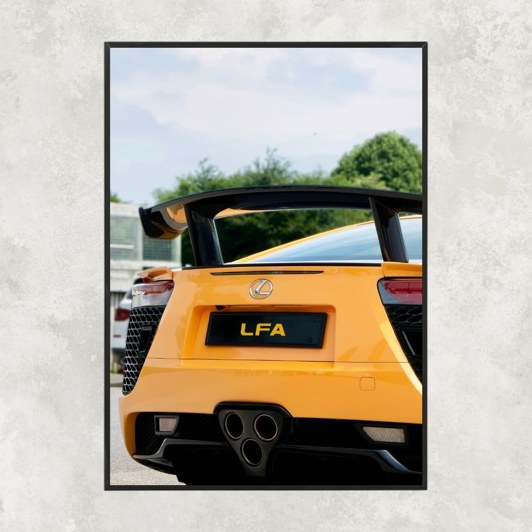 Lexus LFA Yellow - Gallery